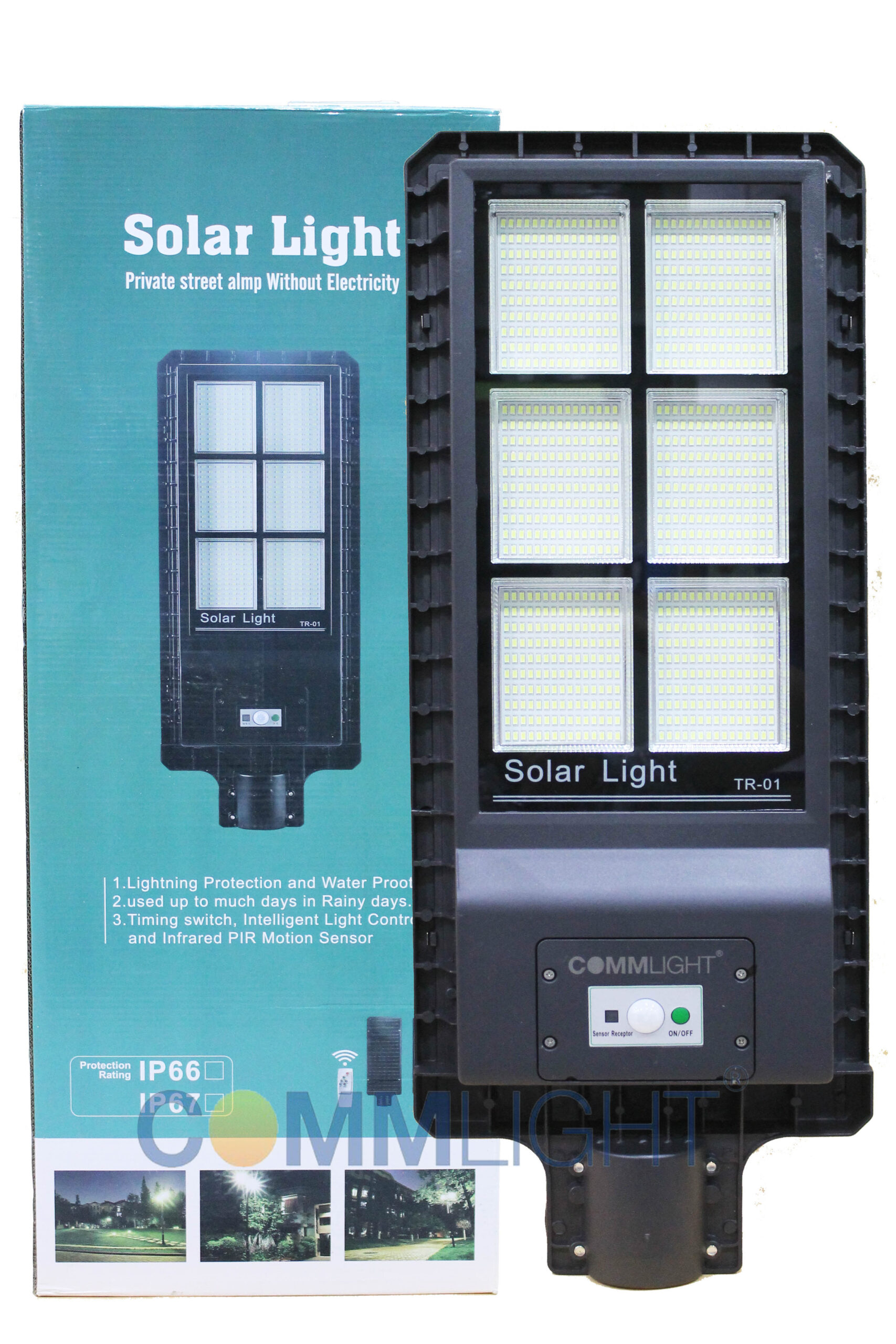 Solar Street Light 180W Metal