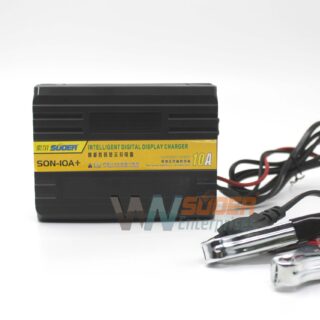SUOER SON-10A+Fast  Battery Charger Digital Display [6V - 12V]