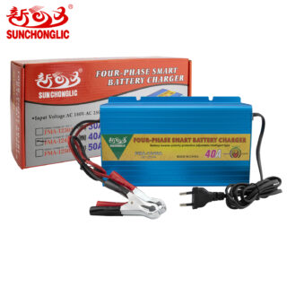 Sunchonglic FMA- four phase 12v 40A ac dc lead acid car battery charger