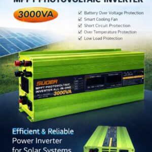 Suoer 3000VA Inverter Built-in 40A Solar Charge Controller