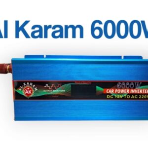 Al Karam 6000W Power Inverter (12V to 220V) – Modified Sine Wave